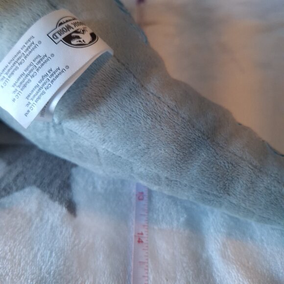 Jurassic World Blue Velociraptor Plush 12” Stuffed Animal Universal Studios Park - Picture 12 of 12